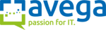 Avega Logo mit einem Link auf ihre Website.