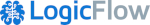 Logic flow Logo mit einem Link auf ihre Website.